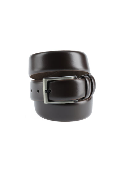  Koyu Kahve Klasik Deri Kemer