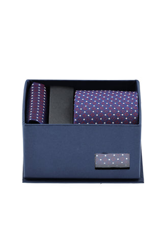  Siyah 2'li Kravat Mendil Set