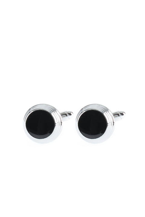Black Stone Cufflinks