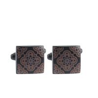 Orta Kahve Kol Düğmesi