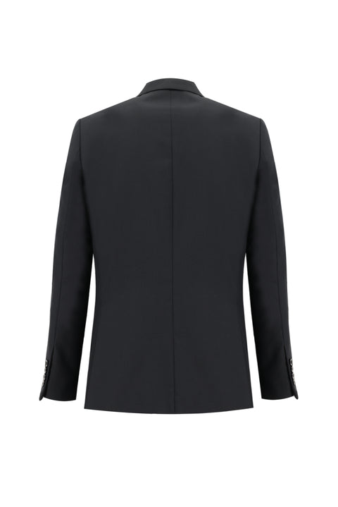Black 7 Drop Slim Fit Narrow Cut Suit