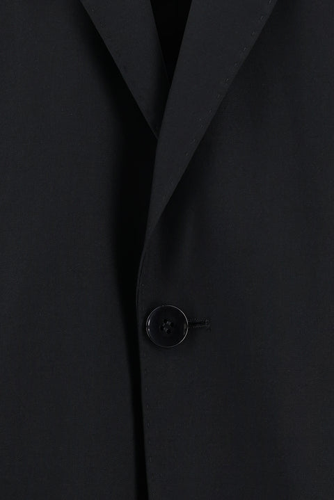Koyu Siyah 7 Drop Slim Fit Dar Kesim Takım Elbise