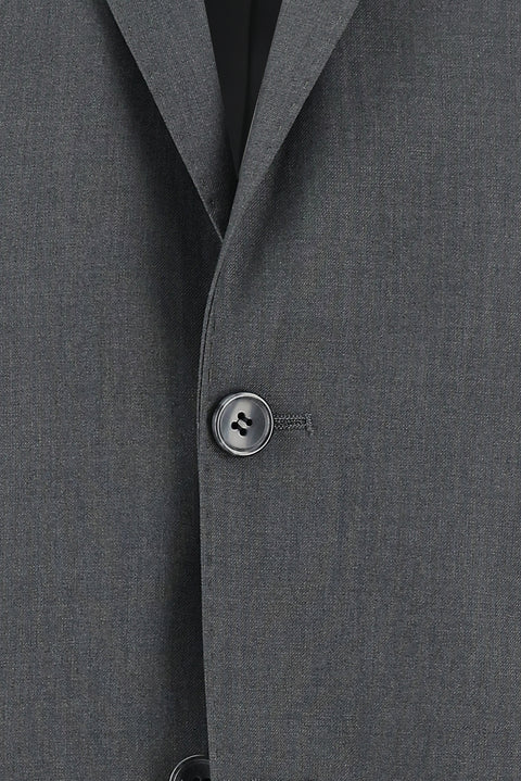 Koyu Füme 7 Drop Slim Fit Dar Kesim Takım Elbise