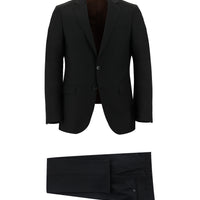 Koyu Siyah 6 Drop Regular Fit Standart Kesim Takım Elbise