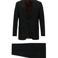 Siyah 6 Drop Regular Fit Standart Kesim Takım Elbise