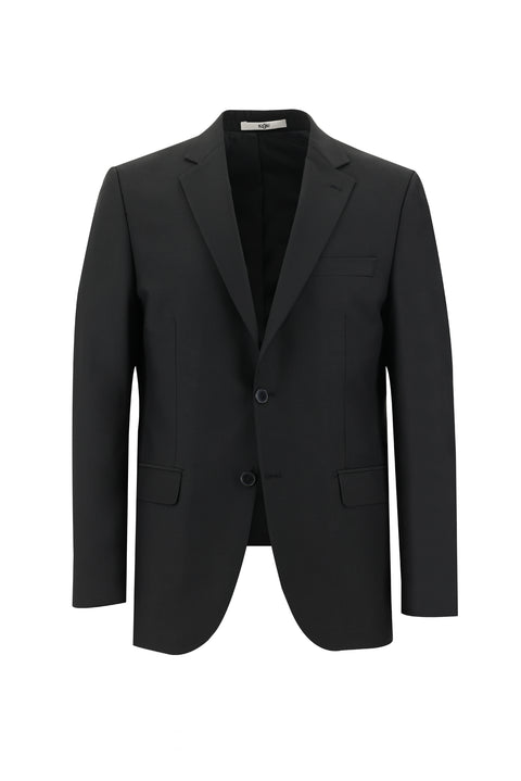 Siyah 6 Drop Regular Fit Standart Kesim Takım Elbise