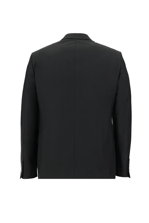 Black 4-Drop Relaxed Fit Suit