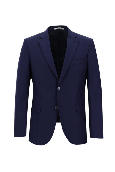 Açık Lacivert 4 Drop Relaxed Fit Rahat Kesim Takım Elbise