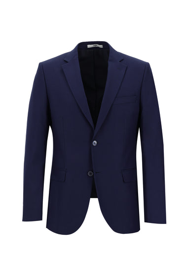 Açık Lacivert Slim Fit Dar Kesim Klasik Takım Elbise