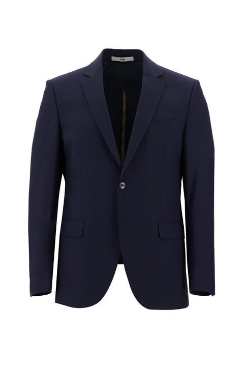 Orta Lacivert 4 Drop Relaxed Fit Rahat Kesim Takım Elbise