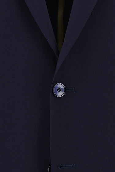 Orta Lacivert Slim Fit Dar Kesim Klasik Takım Elbise