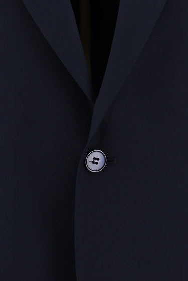 Koyu Lacivert Slim Fit Dar Kesim Klasik Takım Elbise