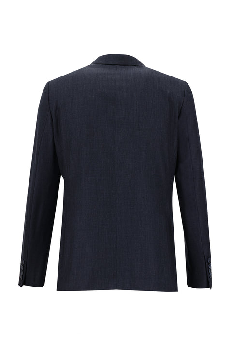 Koyu Lacivert 7 Drop Slim Fit Dar Kesim Takım Elbise