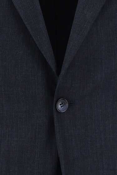  Koyu Lacivert Slim Fit Dar Kesim Klasik Takım Elbise