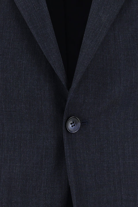Koyu Lacivert 7 Drop Slim Fit Dar Kesim Takım Elbise