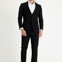 Siyah 6 Drop Regular Fit Standart Kesim Takım Elbise