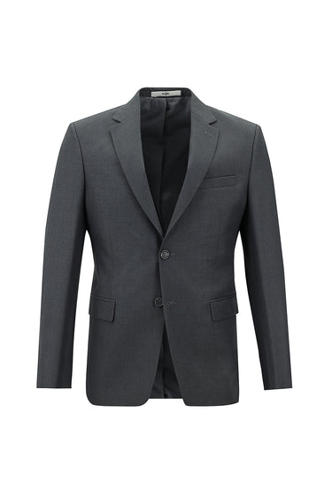 Açık Füme Slim Fit Dar Kesim Klasik Takım Elbise