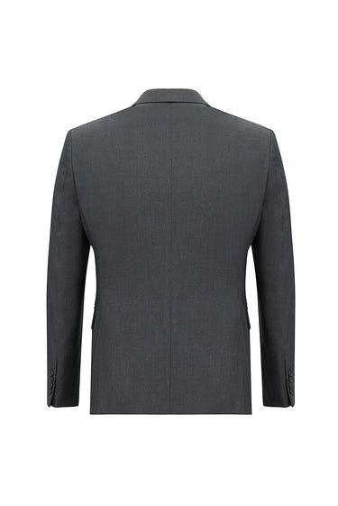 Açık Füme Slim Fit Dar Kesim Klasik Takım Elbise