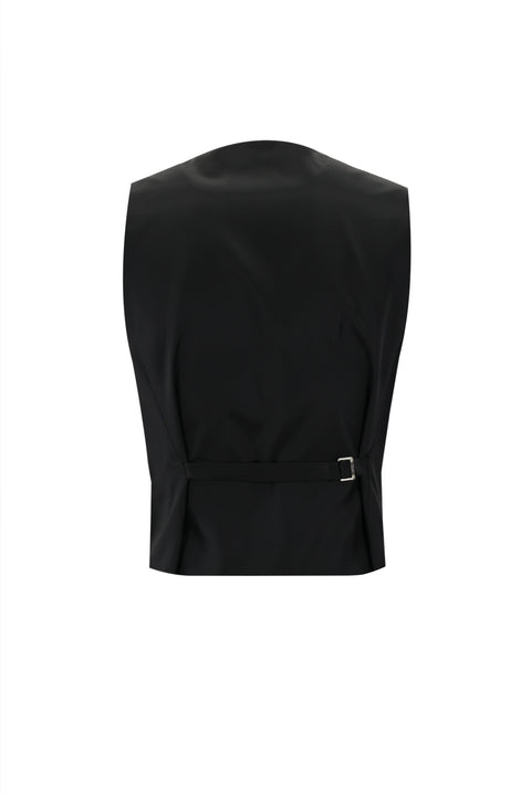 Açık Siyah 7 Drop Slim Fit Dar Kesim Kombinli Yelekli Takım Elbise