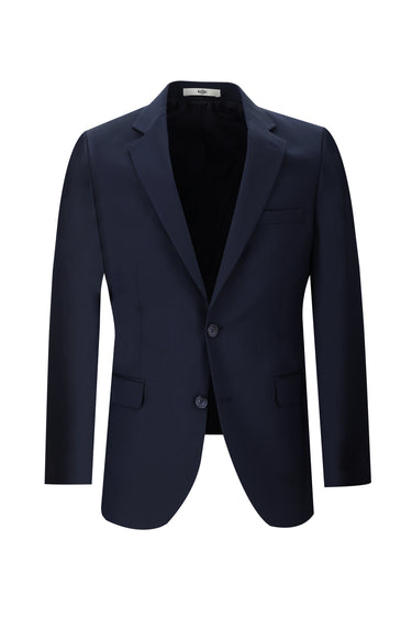 Orta Lacivert Slim Fit Dar Kesim Klasik Takım Elbise