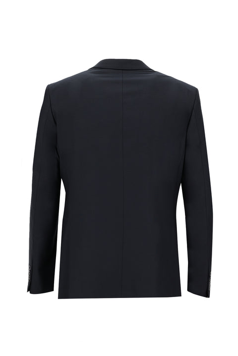 Black Navy 6 Drop Regular Fit Standard Cut Suit