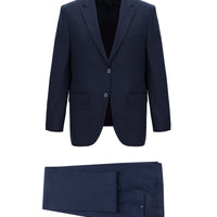 Açık Lacivert Slim Fit Dar Kesim Klasik Takım Elbise