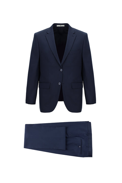 Açık Lacivert 7 Drop Slim Fit Dar Kesim Takım Elbise