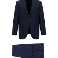 Orta Lacivert Slim Fit Dar Kesim Klasik Takım Elbise