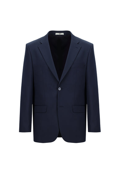 Koyu Lacivert Relaxed Fit Rahat Kesim Klasik Takım Elbise