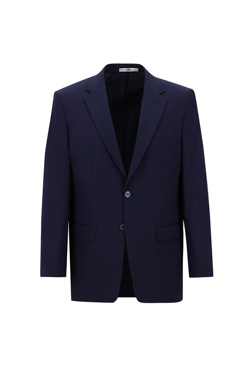 Orta Lacivert 4 Drop Relaxed Fit Rahat Kesim Takım Elbise