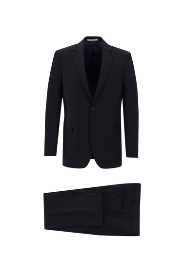 Koyu Lacivert Regular Fit Klasik Takım Elbise