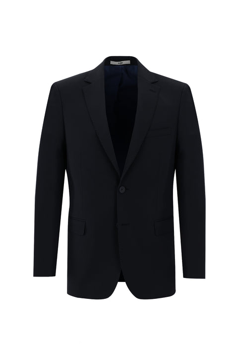 Koyu Lacivert 6 Drop Regular Fit Standart Kesim Takım Elbise