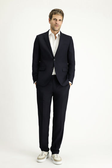  Koyu Lacivert Klasik Takım Elbise