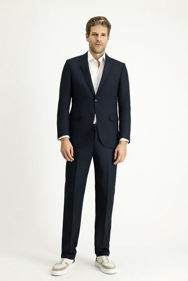 Koyu Lacivert Klasik Takım Elbise