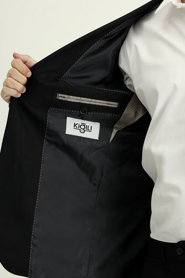 Siyah Klasik Takım Elbise