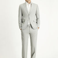 Orta Gri Slim Fit Takım Elbise