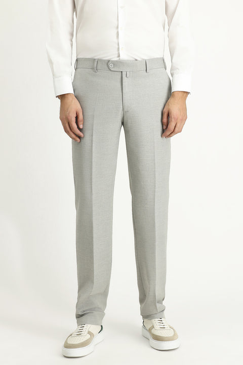 Orta Gri 7 Drop Slim Fit Dar Kesim Takım Elbise