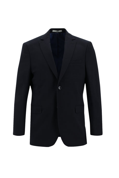 Koyu Lacivert 6 Drop Regular Fit Standart Kesim Yünlü Takım Elbise