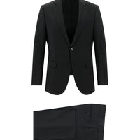 Siyah 7 Drop Slim Fit Dar Kesim Takım Elbise