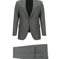 Açık Füme Slim Fit Dar Kesim Klasik Takım Elbise
