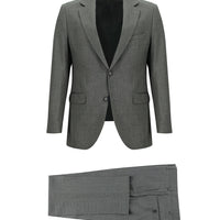 Light Gray 6-Drop Regular Fit Standard Cut Suit