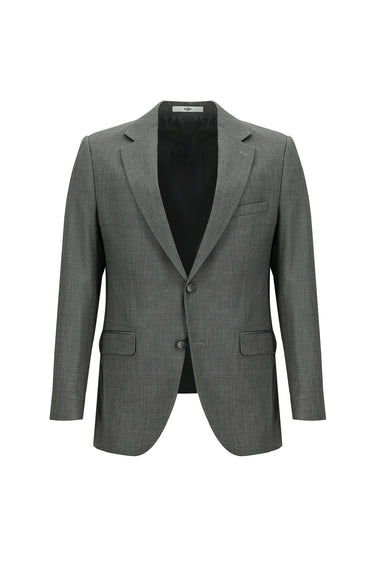  Açık Füme Slim Fit Dar Kesim Klasik Takım Elbise