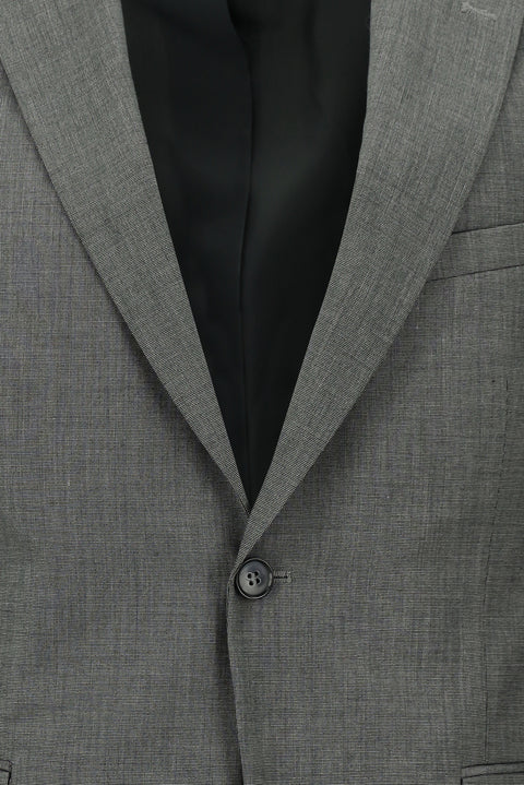 Light Gray 6-Drop Regular Fit Standard Cut Suit