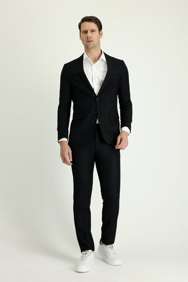 Siyah Klasik Takım Elbise