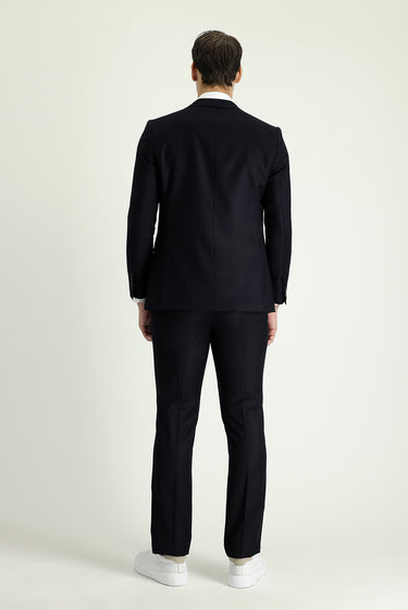 Koyu Lacivert Klasik Takım Elbise