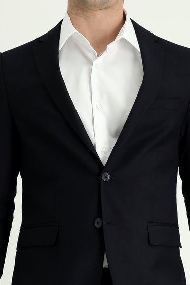 Koyu Lacivert Klasik Takım Elbise