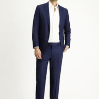 Orta Lacivert Klasik Takım Elbise