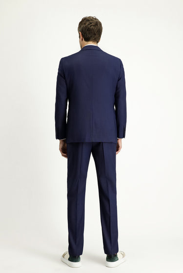  Orta Lacivert Klasik Takım Elbise