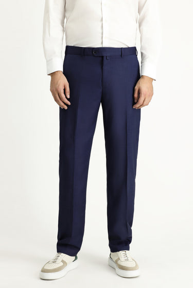 Orta Lacivert Klasik Takım Elbise