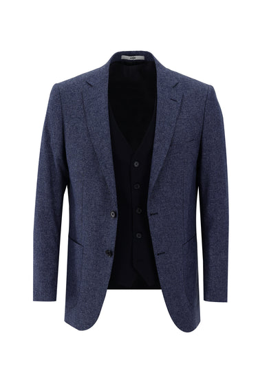 Açık Lacivert Kombinli Takım Elbise